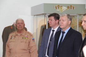 В Волгодонске презентовали выставку «Есть такая профессия – Родину защищать» 
